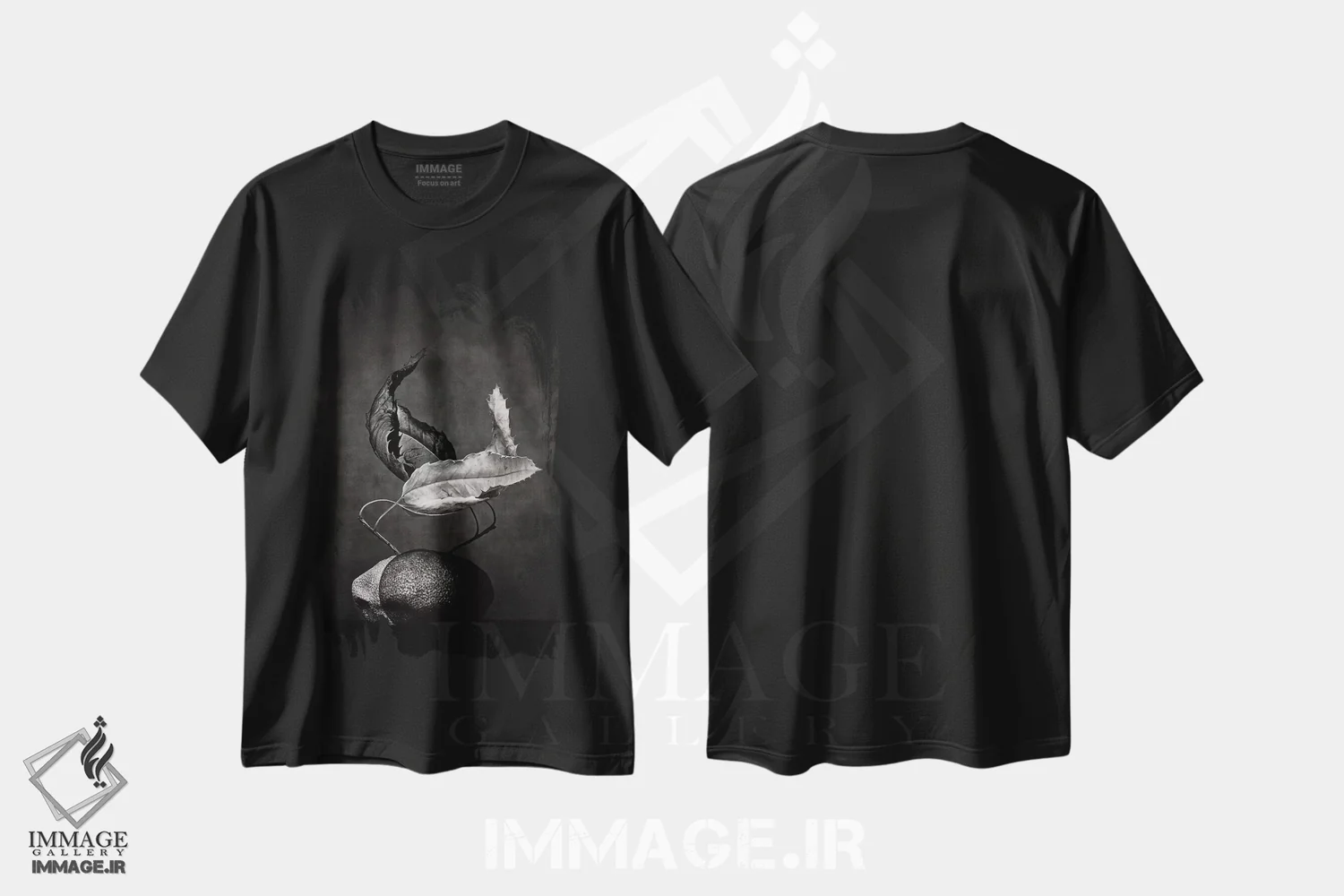 تیشرت مشکی طرح دار ال تانگو، عکاسی هنری فاخر اثر دوریت فوگ | فروشگاه ایماژ