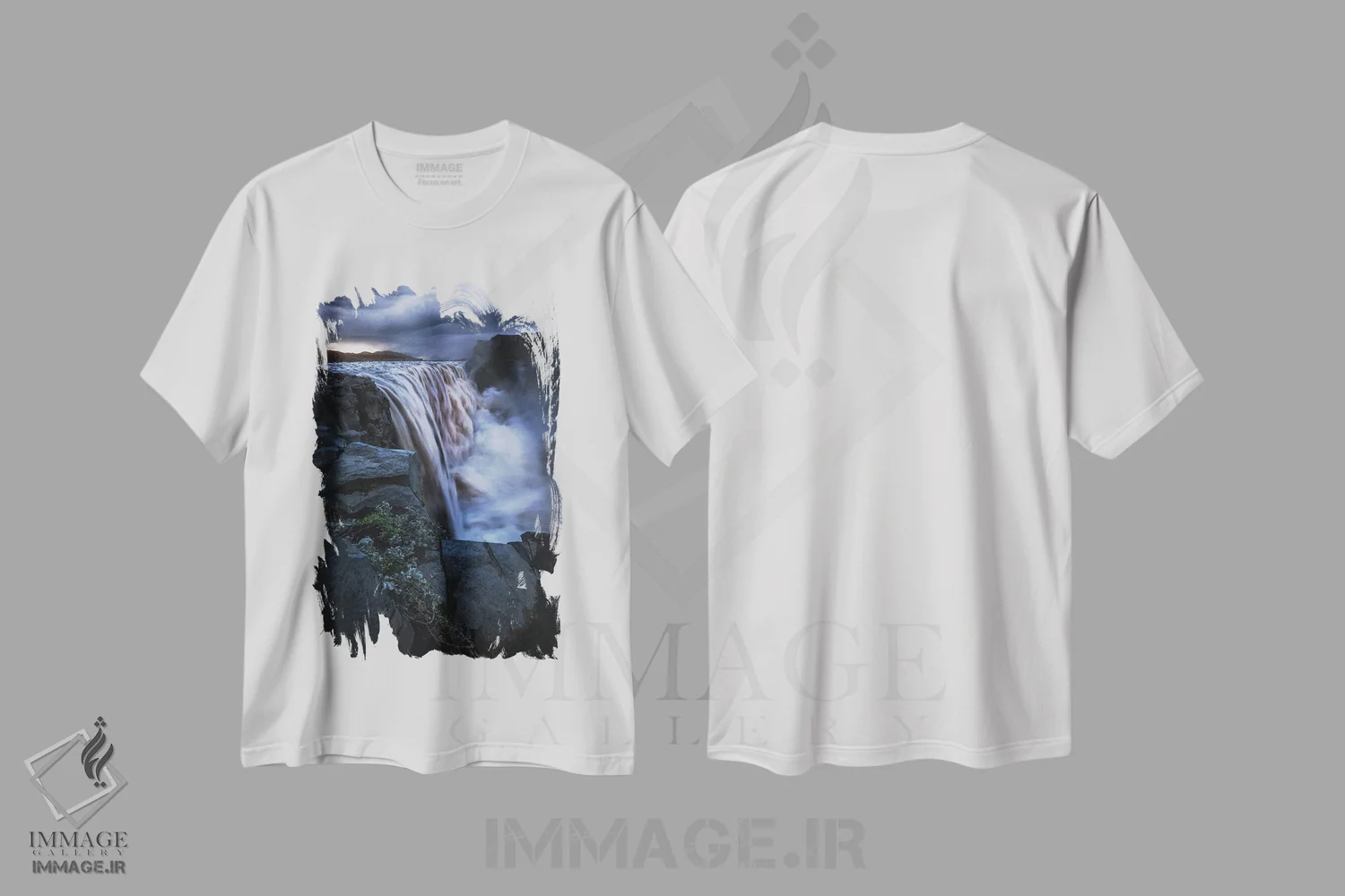 تیشرت سفید طرح دار شب تابستانی چشمگیر در دیتیفوس، مدیوم اثر دنیل گاستاگر | immage.ir