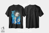 تیشرت مشکی طرح دار زندگی یک پری دریایی، دکوراسیون جایگزین اثر داتی گلیسون | فروشگاه ایماژ