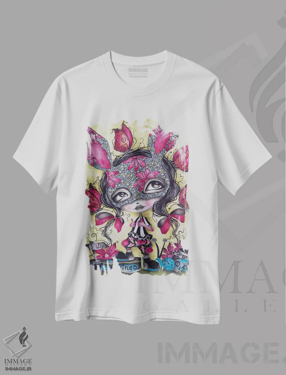 تیشرت سفید طرح دار ساردین ها، دکوراسیون جایگزین اثر داتی گلیسون | فروشگاه ایماژ