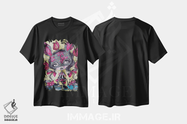 تیشرت مشکی طرح دار ساردین ها، دکوراسیون جایگزین اثر داتی گلیسون | immage.ir