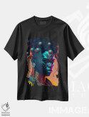 تیشرت مشکی طرح دار آثار دیجیتال وایلد آرت - فروشگاه ایماژ