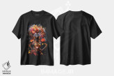 تیشرت مشکی طرح دار آثار دیجیتال وایلد آرت - immage.ir
