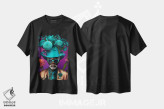 تیشرت مشکی طرح دار آثار دیجیتال وایلد آرت - فروشگاه ایماژ