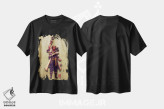 تیشرت مشکی طرح دار جادوگر پیشگو، هنر دیجیتال اثر دینگ ژونگ هو | فروشگاه ایماژ