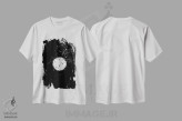 تیشرت سفید طرح دار دود و آینه اثر پیج ترنر | فروشگاه ایماژ