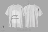 تیشرت سفید طرح دار آثار پیج ترنر - فروشگاه ایماژ