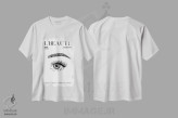 تیشرت سفید طرح دار آثار پیج ترنر - immage.ir