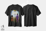 تیشرت مشکی طرح دار نور پس از طوفان، هنر آمریکایی آفریقایی تبار اثر دیان جی | immage.ir