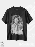 تیشرت مشکی طرح دار آثار دوروتیا لنگ - فروشگاه ایماژ