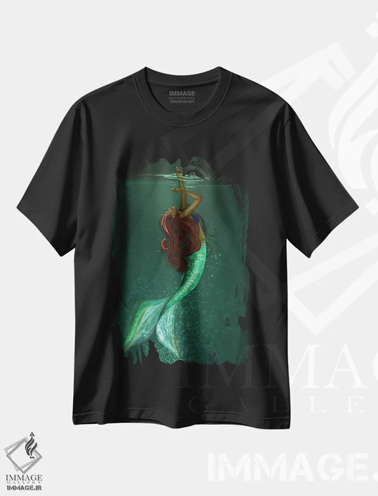 تیشرت مشکی طرح دار آثار دی لاشه آرتیستری - فروشگاه ایماژ