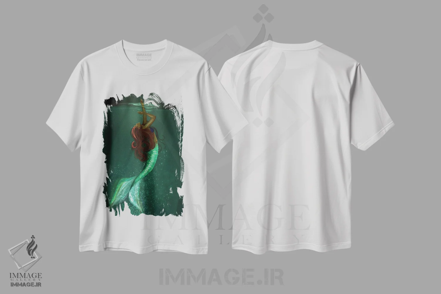 تیشرت سفید طرح دار آثار دی لاشه آرتیستری - immage.ir