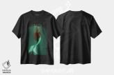 تیشرت مشکی طرح دار آثار دی لاشه آرتیستری - فروشگاه ایماژ