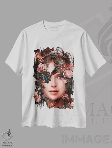 تیشرت سفید طرح دار رویای تراکوتا II، هنر دیجیتال اثر دانیلو د آلکساندریا | فروشگاه ایماژ