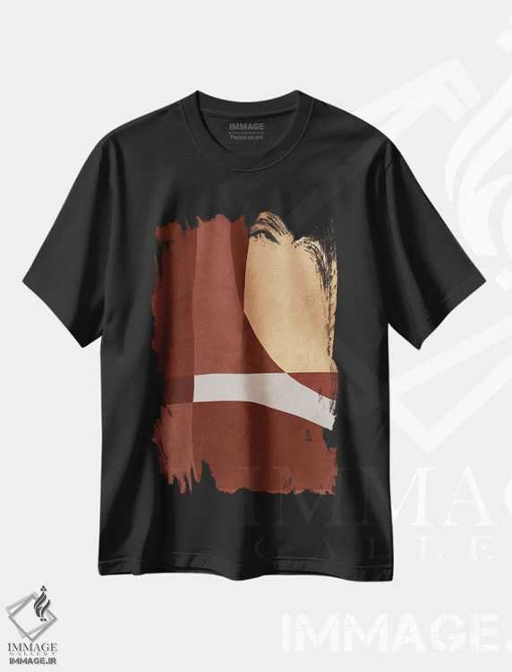 تیشرت مشکی طرح دار رویای تراکوتا XVIII اثر دانیلو د آلکساندریا | immage.ir