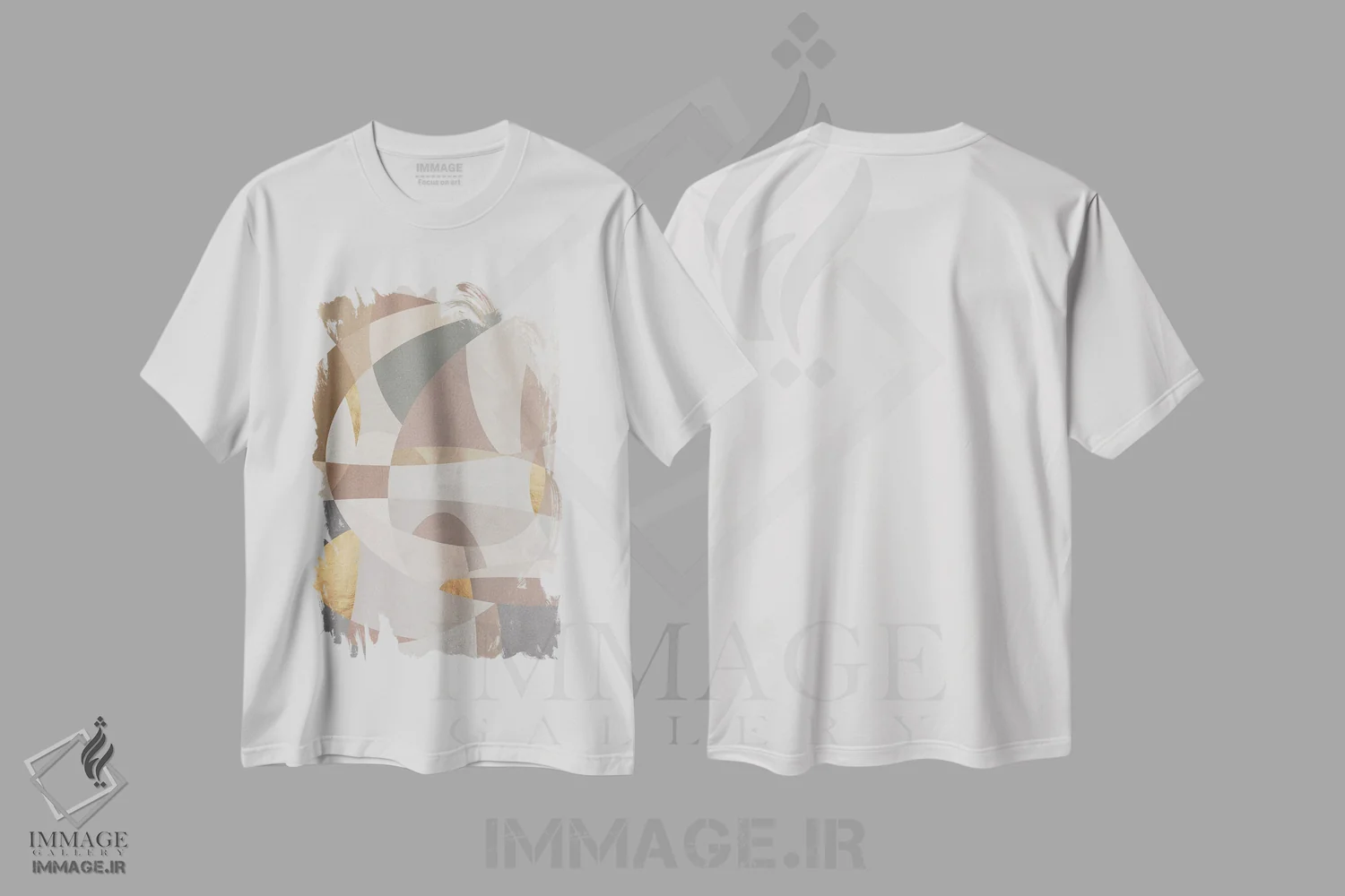 تیشرت سفید طرح دار رویای استتار II اثر دانیلو د آلکساندریا | فروشگاه ایماژ