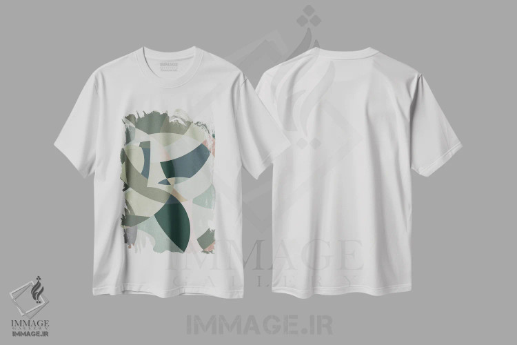 تیشرت سفید طرح دار رویای استتار IV اثر دانیلو د آلکساندریا | immage.ir