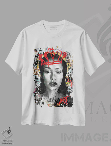 تیشرت سفید طرح دار ریو، برزیل II، مدیوم اثر دانیلو د آلکساندریا | فروشگاه ایماژ