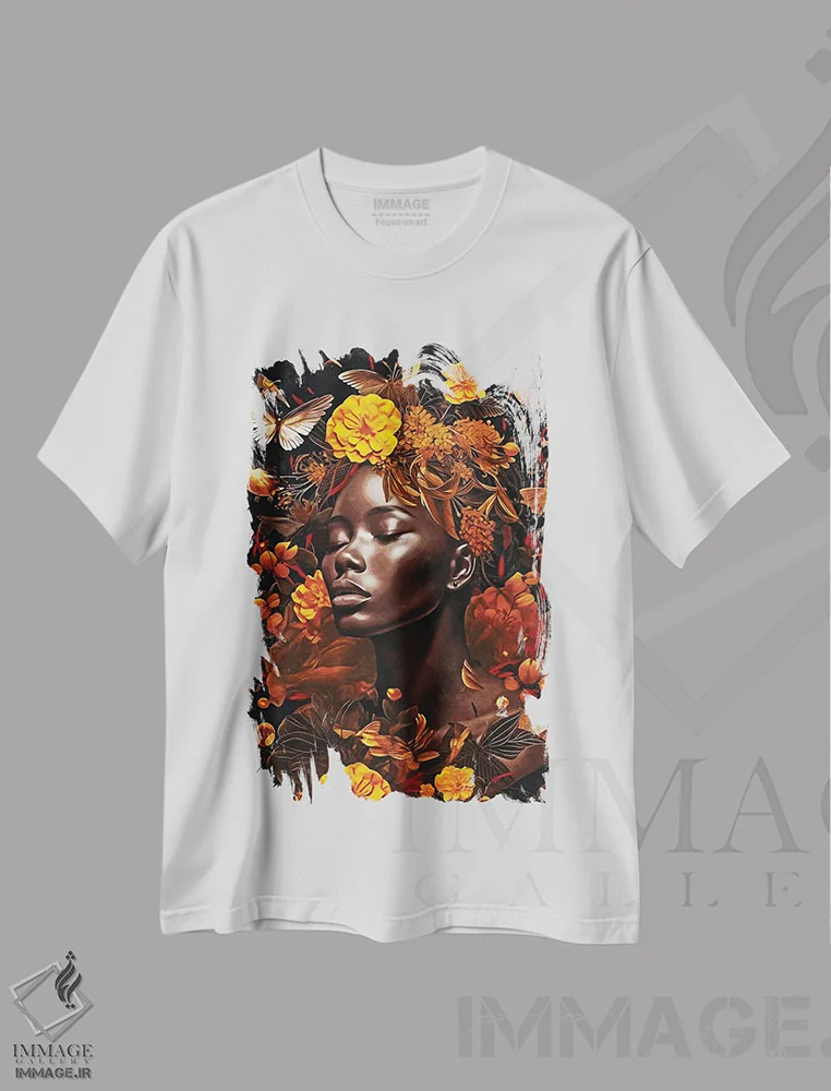 تیشرت سفید طرح دار آثار دانیلو د آلکساندریا - فروشگاه ایماژ