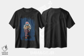 تیشرت مشکی طرح دار برنی سندرز، مدیوم اثر دومونیک براون | فروشگاه ایماژ
