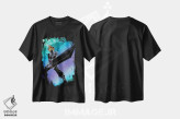 تیشرت مشکی طرح دار روح سرباز سابق، هنر دیجیتال اثر دانی آرت | فروشگاه ایماژ