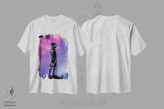 تیشرت سفید طرح دار روح برادر کوچک، هنر دیجیتال اثر دانی آرت | immage.ir