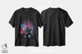 تیشرت مشکی طرح دار هنر کیمیاگر، هنر دیجیتال اثر دانی آرت | فروشگاه ایماژ