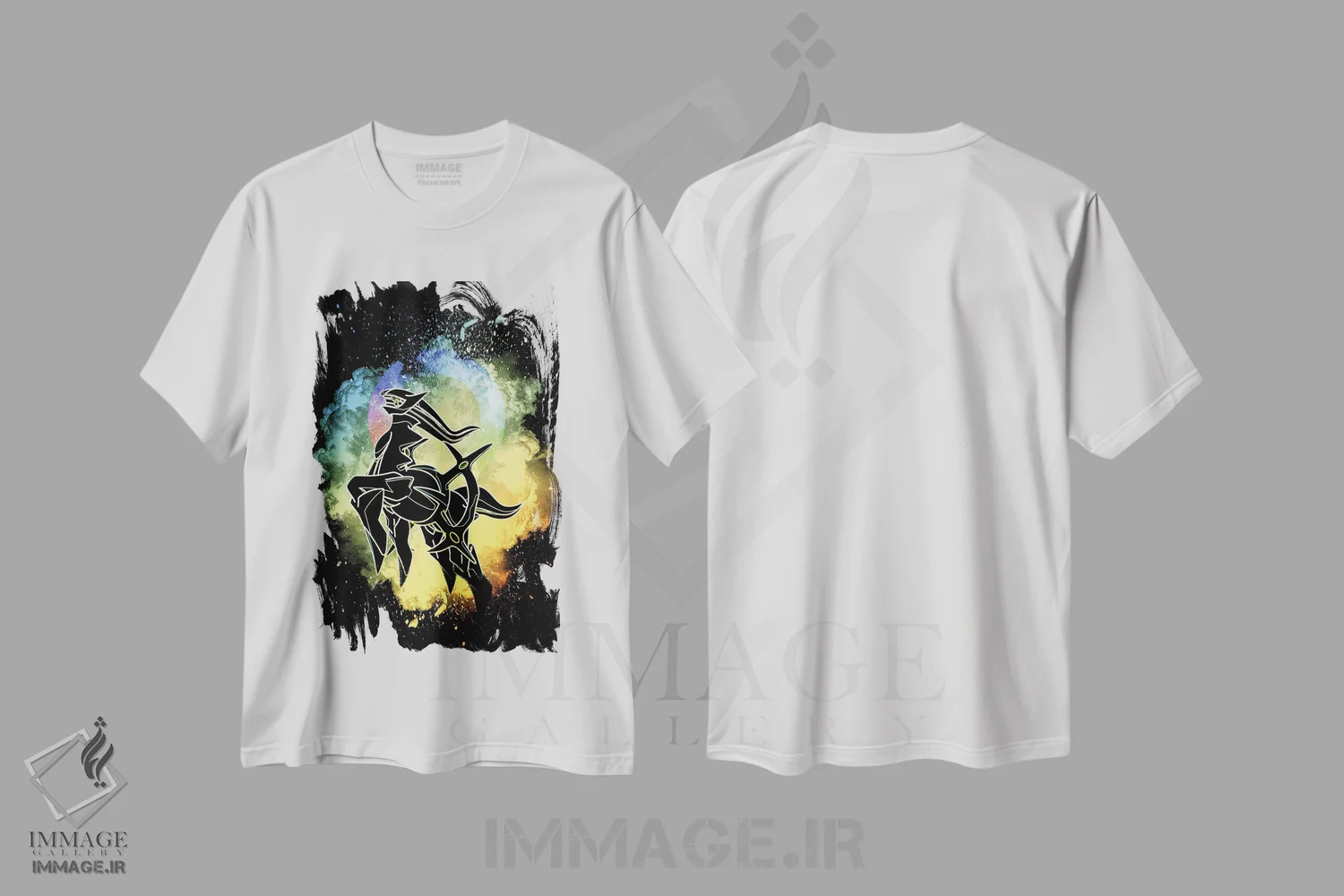 تیشرت سفید طرح دار روح اصل، هنر دیجیتال اثر دانی آرت | فروشگاه ایماژ