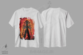 تیشرت سفید طرح دار روح سایان، هنر دیجیتال اثر دانی آرت | فروشگاه ایماژ