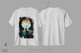 تیشرت سفید طرح دار فداکاری، هنر دیجیتال اثر دانی آرت | immage.ir