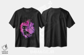 تیشرت مشکی طرح دار روح افسانه، هنر دیجیتال اثر دانی آرت | immage.ir
