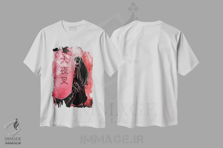 تیشرت سفید طرح دار روح شیطان سگ، هنر دیجیتال اثر دانی آرت | immage.ir