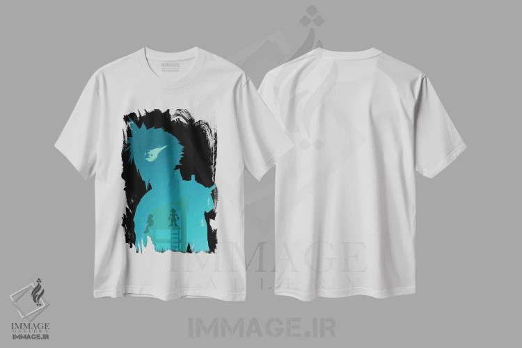 تیشرت سفید طرح دار خاطرهٔ سرباز، هنر دیجیتال اثر دانی آرت | immage.ir