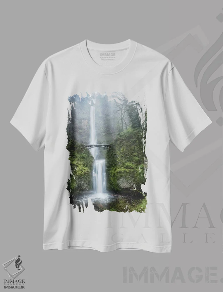 تیشرت سفید طرح دار سرزمین رؤیاها، مدیوم اثر دنی هد | immage.ir
