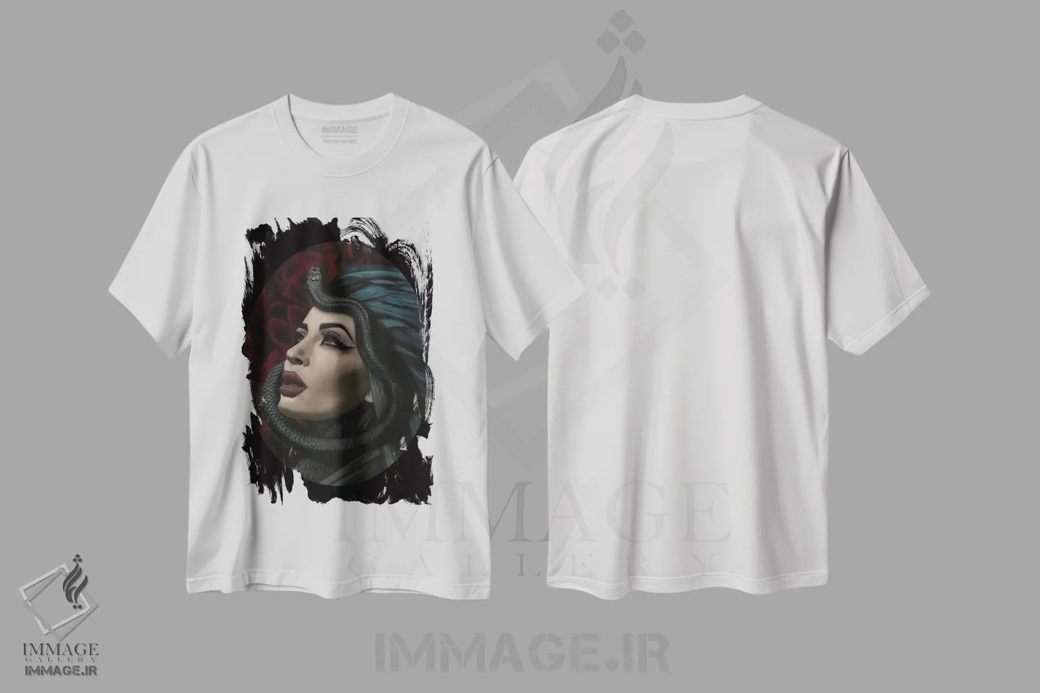 تیشرت سفید طرح دار دیوسا، دکوراسیون جایگزین اثر دیینزو | immage.ir