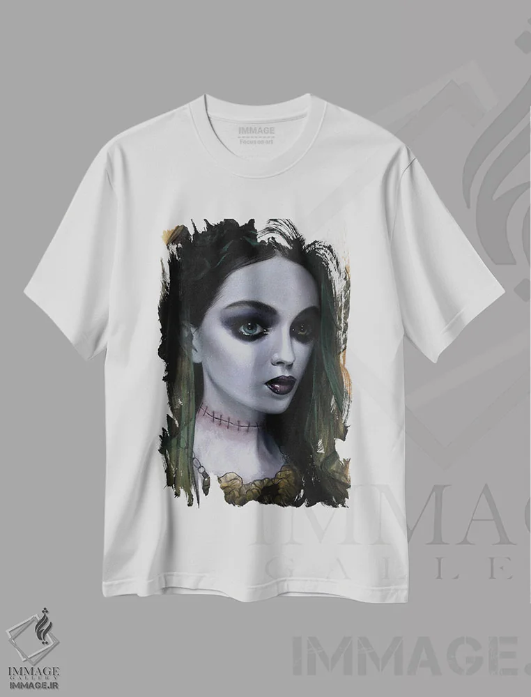 تیشرت سفید طرح دار لا نوویا، دکوراسیون جایگزین اثر دیینزو | immage.ir