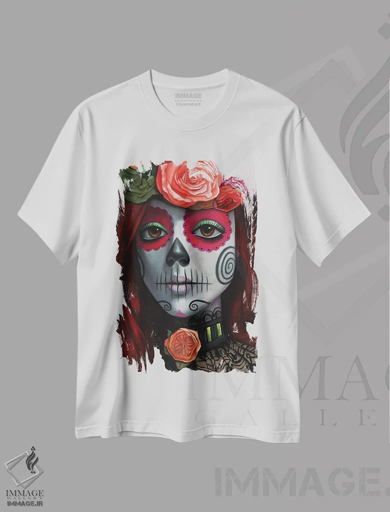 تیشرت سفید طرح دار ماریسلا، دکوراسیون جایگزین اثر دیینزو | immage.ir
