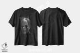 تیشرت مشکی طرح دار شبح اپرا، هنر فاخر معاصر اثر دیینزو | فروشگاه ایماژ