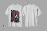 تیشرت سفید طرح دار کاتالیزگر، هنر دیجیتال اثر راب دابی | فروشگاه ایماژ