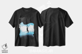 تیشرت مشکی طرح دار تعظیم پایانی، هنر دیجیتال اثر راب دابی | فروشگاه ایماژ
