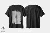 تیشرت مشکی طرح دار خط کشیدن، هنر دیجیتال اثر راب دابی | immage.ir