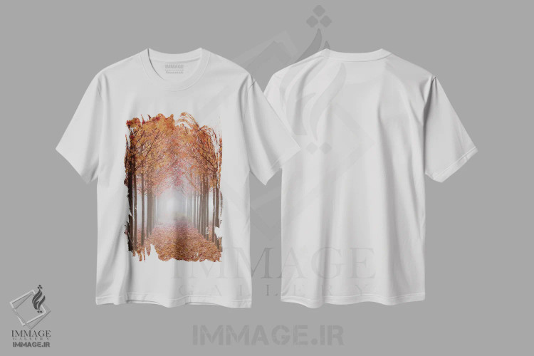 تیشرت سفید طرح دار آثار دان پاولسون - immage.ir