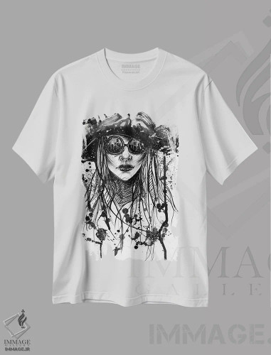 تیشرت سفید طرح دار شهر ارواح، دکوراسیون جایگزین اثر دوریانا پوپا | فروشگاه ایماژ