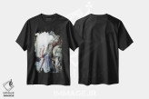 تیشرت مشکی طرح دار قصهٔ پریان، هنر دیجیتال اثر دومینیک بادوئل | فروشگاه ایماژ