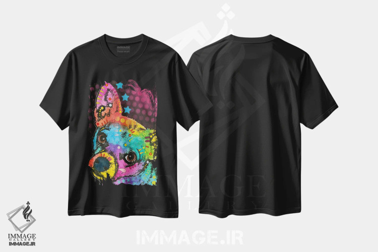 تیشرت مشکی طرح دار ها؟، مدیوم اثر دین روسو | immage.ir