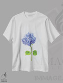 تیشرت سفید طرح دار هورتانس کیپ کاد ۱، تزئینی اثر دبورا رِوِل | immage.ir