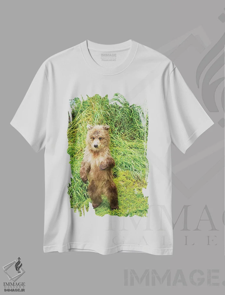تیشرت سفید طرح دار آثار دیزاین پیکس - immage.ir