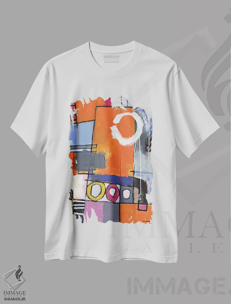 تیشرت سفید طرح دار راهی متفاوت از راه همیشگی اثر داگلاس سیمونسون | immage.ir