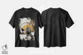 تیشرت مشکی طرح دار موش فضانورد، هنر دیجیتال اثر دورو آرت | فروشگاه ایماژ