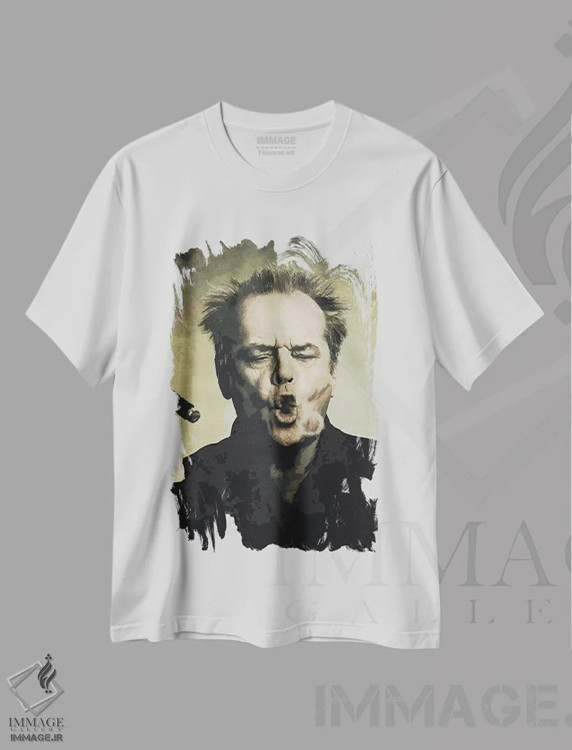 تیشرت سفید طرح دار جک، هنر دیجیتال اثر دورو آرت | immage.ir